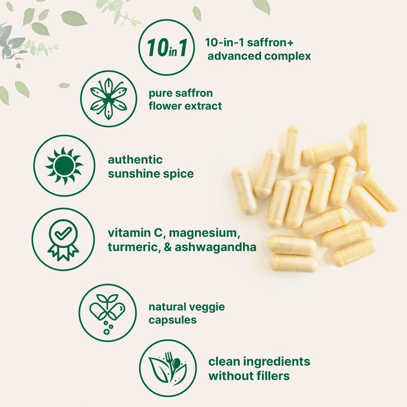 Saffron+ Advanced Veggie Capsules