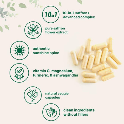 Saffron+ Advanced Veggie Capsules